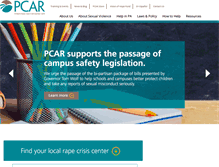 Tablet Screenshot of pcar.org